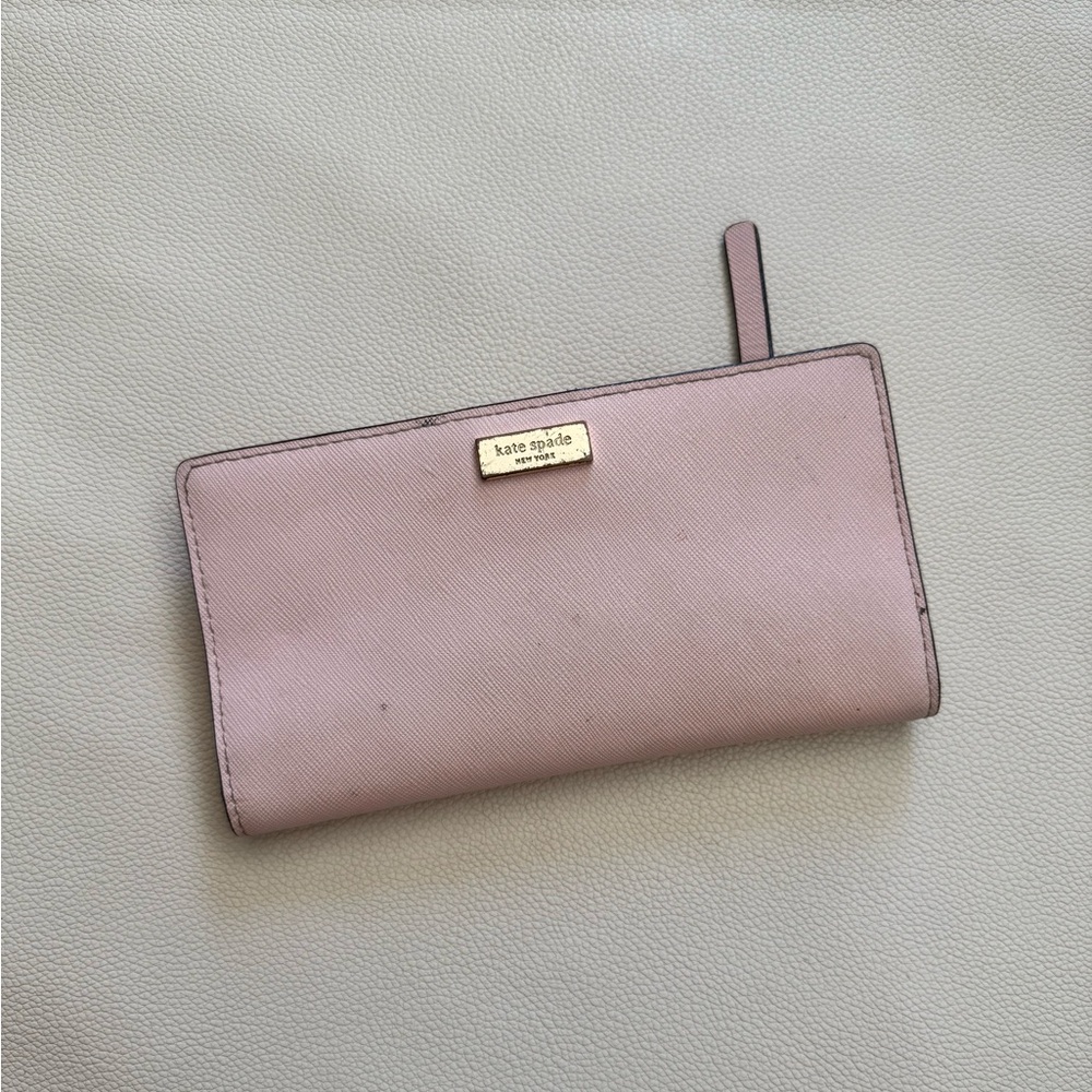 Kate Spade Blush Pink Wallet ♠️ Pre-Loved